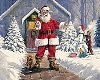 Santa Christmas Rug