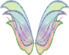 Glitter butterfly wings