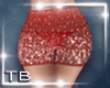 [TB] Glitter Skirt Red