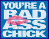 Bad  chick sticker