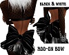 BLACK & WHITE ADD-ON BOW