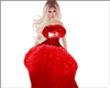 prom gown EML red
