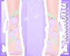ʚɞ Floral Feet Lilac