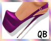 Q~Liss Pumps Purple