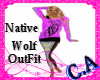 Native Wolf  OutFit