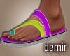 [D] Felicity neon sandal