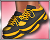 Yellow/Black Sport Shoe