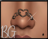 -BG- Heart Nose Chain 3