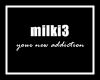 |milk| milki3 tshirt