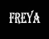 Freya Floor Sign