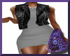 Jacket Dress  Grey/Black