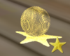 Moon Starry Floor Deco