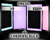 .L. Pastel Round Room