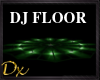 Green dj floor