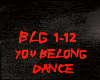 DANCE-YOU BELONG