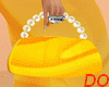 VINTAGE YELLOW PURSE
