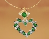 !S!Emerald Heart Pendant