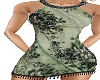 GreenLace Party Dress