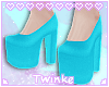 Glitter Heels | Blue