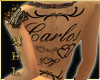 !!Carlos love tattoo