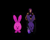 BunnyBounc pink & purple