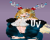 Blue Black Fur New Year