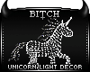!B Unicorn Xmas LiteUp