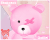 ! Pink Bear Backpack