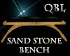 Sand Stone Bench