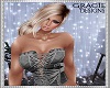 Gray Corset Top