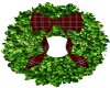 Red Plaid Ribbon Wreath