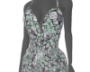 Mint Floral dress