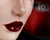 N | Red jello lips