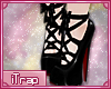 {iTrap} Black Bow Shoes