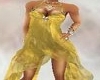 ! ROYAL Gold Dress