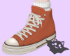 ☽ Chucks Socks Orange