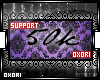 O| 50k Support Sticker