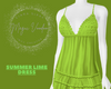 Summer Lime Dress