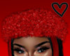 Red Fur Headband