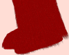 E* Red Xmas Fur Boots