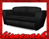 (L) Black Cuddle Couch