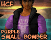 HCF Purple Small Bomber