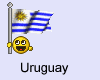 Uruguay flag smiley
