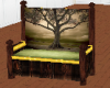 elven tree box bench