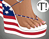 T! 4th July Wedges