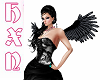 HN/ dark angel wings