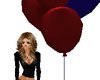 Red & Blue Balloons