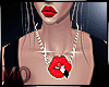 M! lips.. neckla.. red<3