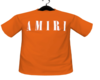 Orange Amiri Shirt