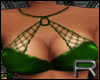 !f Biker Green Halter